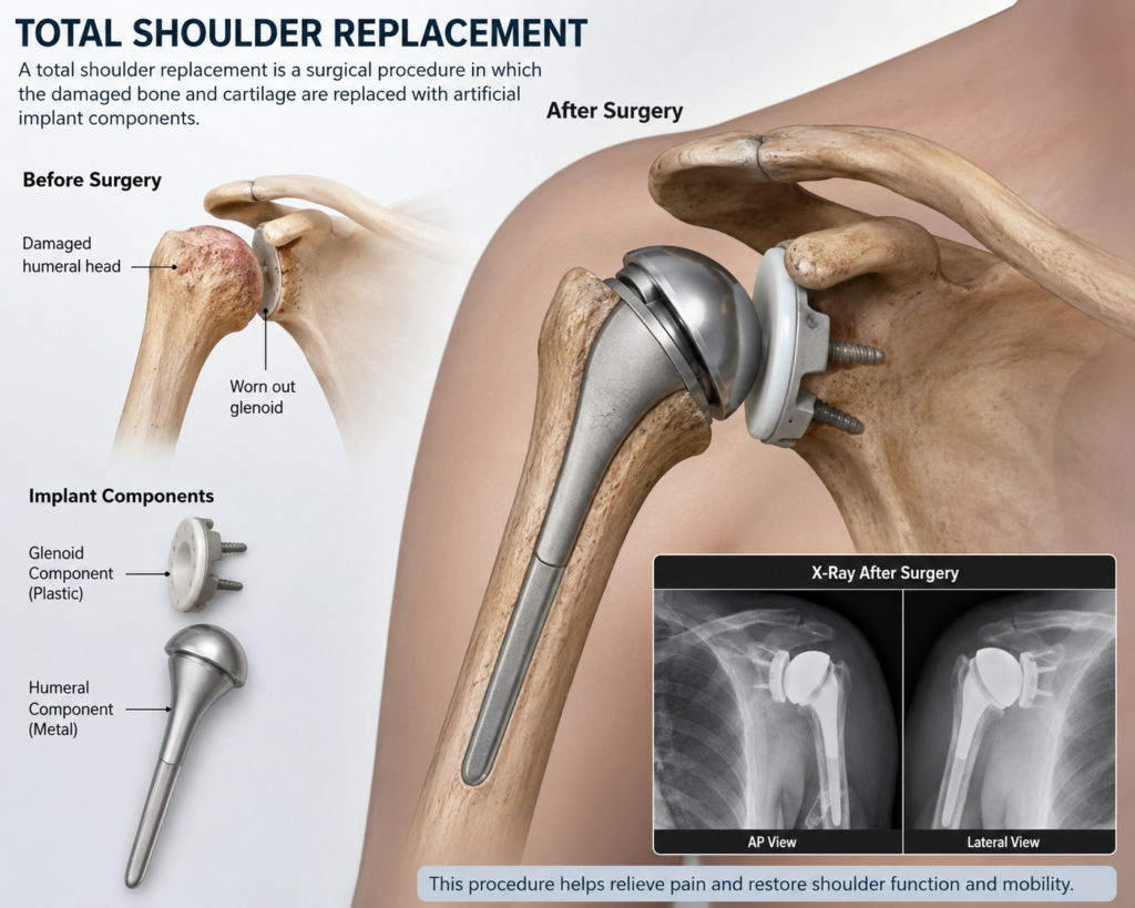 total shoulder replacement